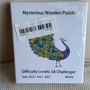 White Box with Warning Label small